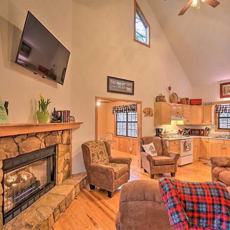 Modern Cabin With Deck In The Blue Ridge Mountains! ブレアズヴィル エクステリア 写真